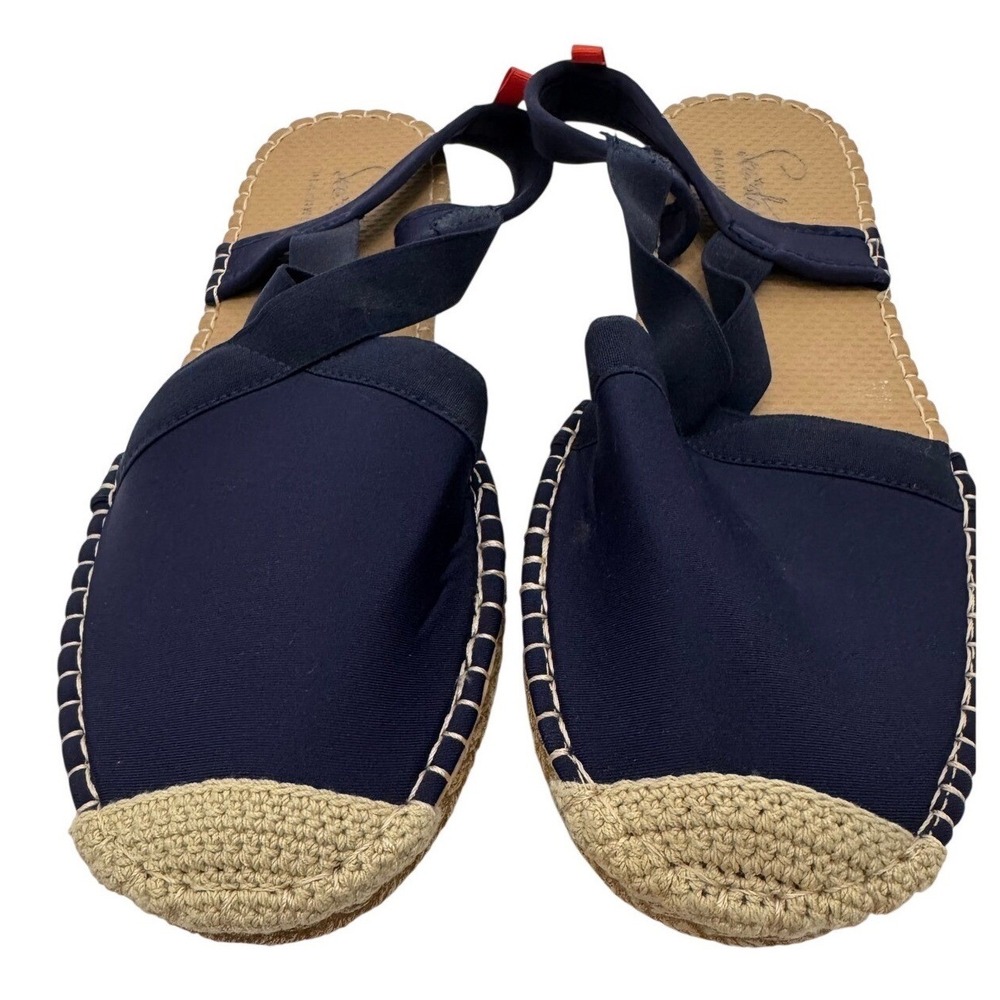 Sea Star Beachcomber Espadrille Navy Blue Womens Size 11 Minimalist Coastal